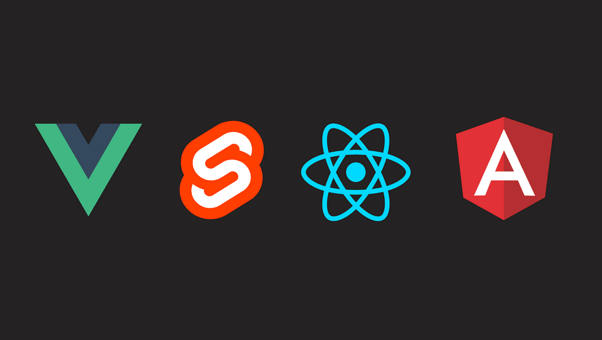 Angular, React, Vue, Svelte: SPA 프레임워크 비교